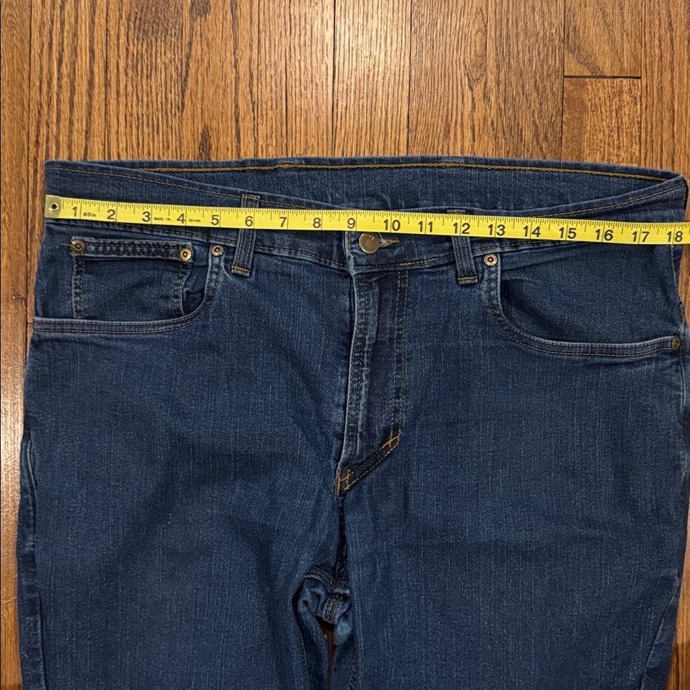 Origen Men's legit fit Blue Jeans 36w - Picture 2 of 9
